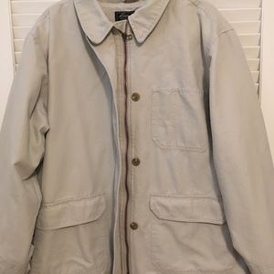Eddie Bauer cotton barn chore coat lined